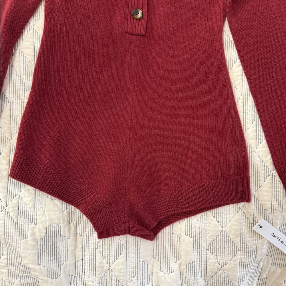 New-Reformation 
Wynn Cashmere Romper - Picture 7 of 11